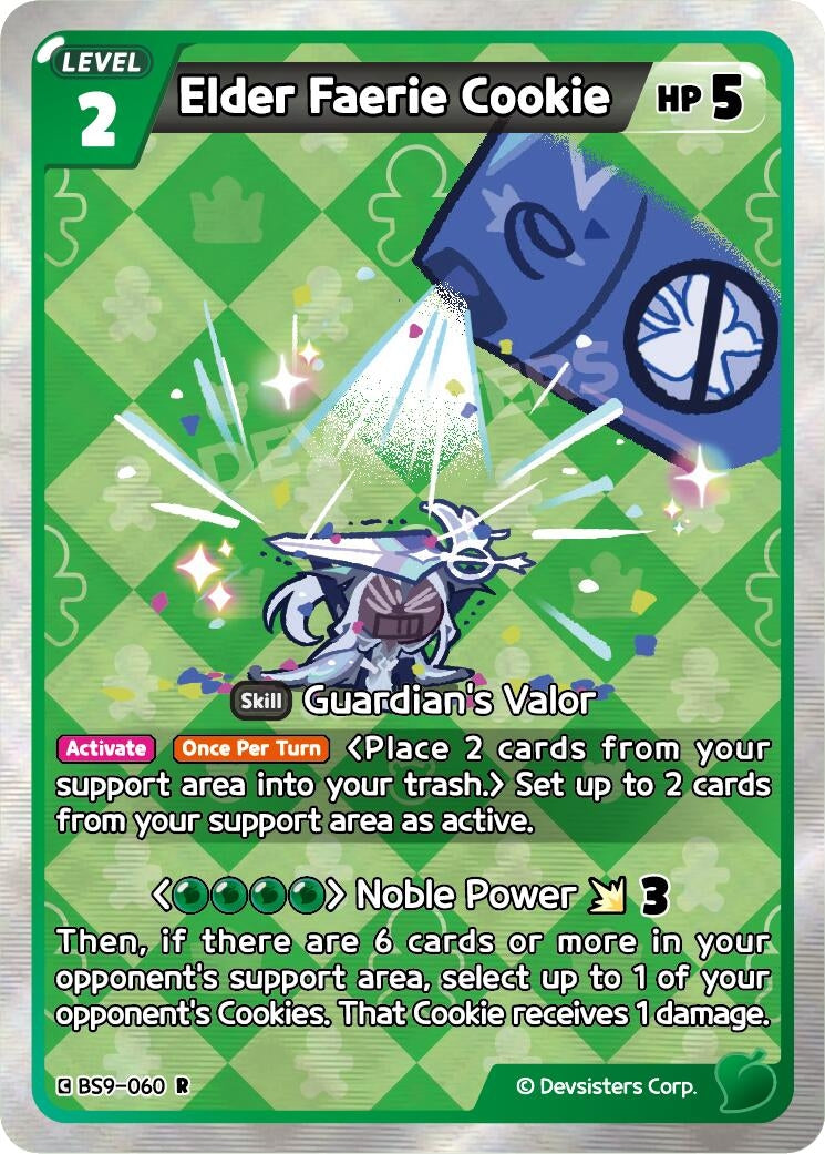 Image for Elder Faerie Cookie (Ver. 1) (BS9-060) [A Game of Truth and Deceit] - CookieRun: Braverse TCG