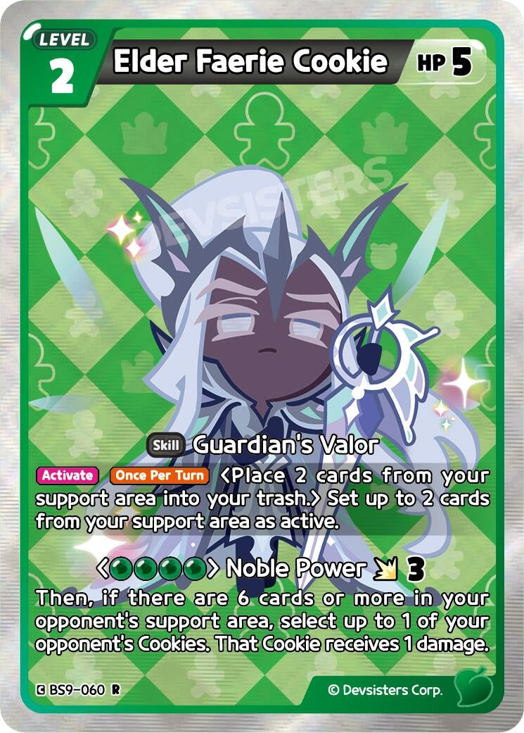 Image for Elder Faerie Cookie (Ver. 2) (BS9-060) [A Game of Truth and Deceit] - CookieRun: Braverse TCG