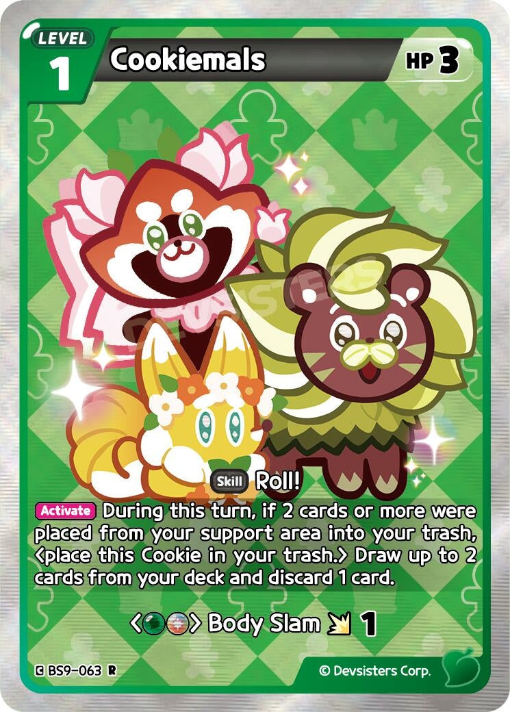 Image for Cookiemals (BS9-063) [A Game of Truth and Deceit] - CookieRun: Braverse TCG