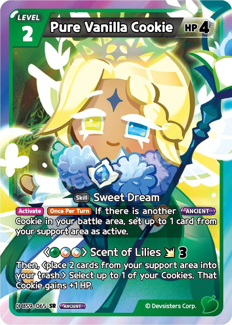 Image for Pure Vanilla Cookie (065) (BS9-065) [A Game of Truth and Deceit] - CookieRun: Braverse TCG