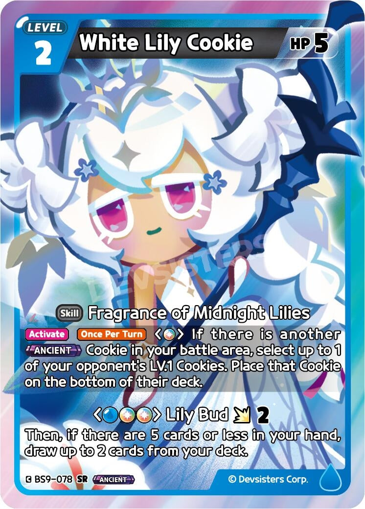 Image for White Lily Cookie (BS9-078) [A Game of Truth and Deceit] - CookieRun: Braverse TCG