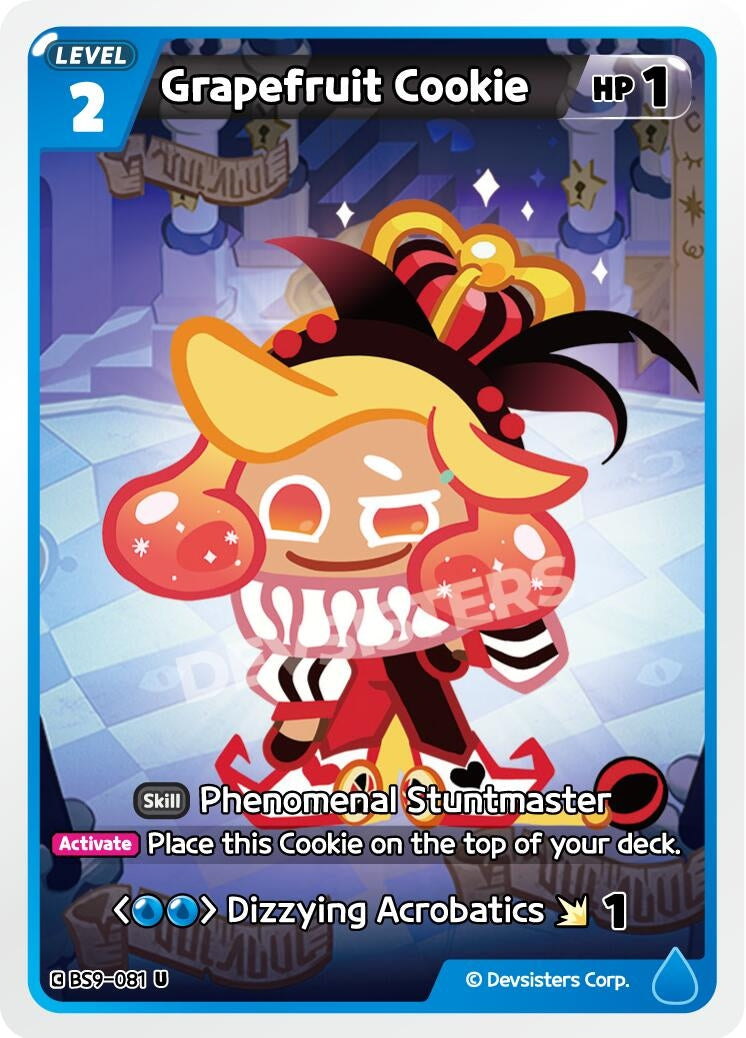 Image for Grapefruit Cookie (BS9-081) [A Game of Truth and Deceit] - CookieRun: Braverse TCG