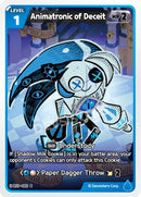 Image for Animatronic of Deceit (BS9-082) [A Game of Truth and Deceit] - CookieRun: Braverse TCG