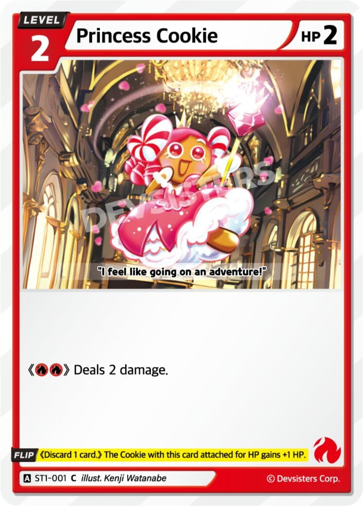 Image for Princess Cookie (ST1-001) [Starter Deck Assortment 1] - CookieRun: Braverse TCG