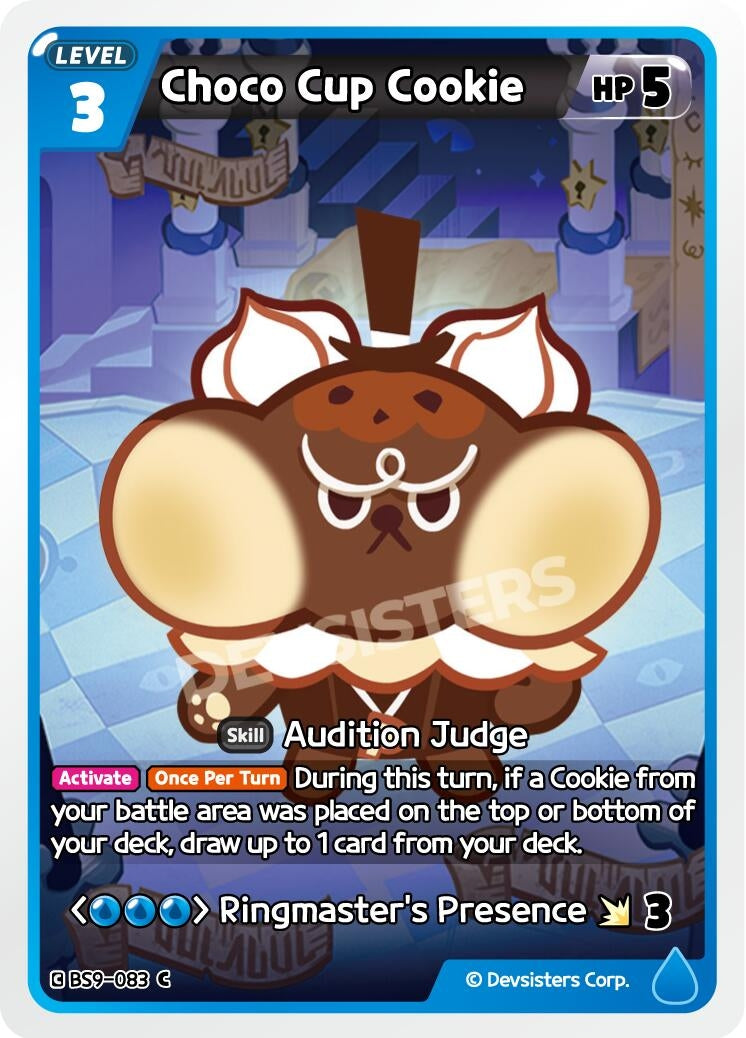 Image for Choco Cup Cookie (BS9-083) [A Game of Truth and Deceit] - CookieRun: Braverse TCG