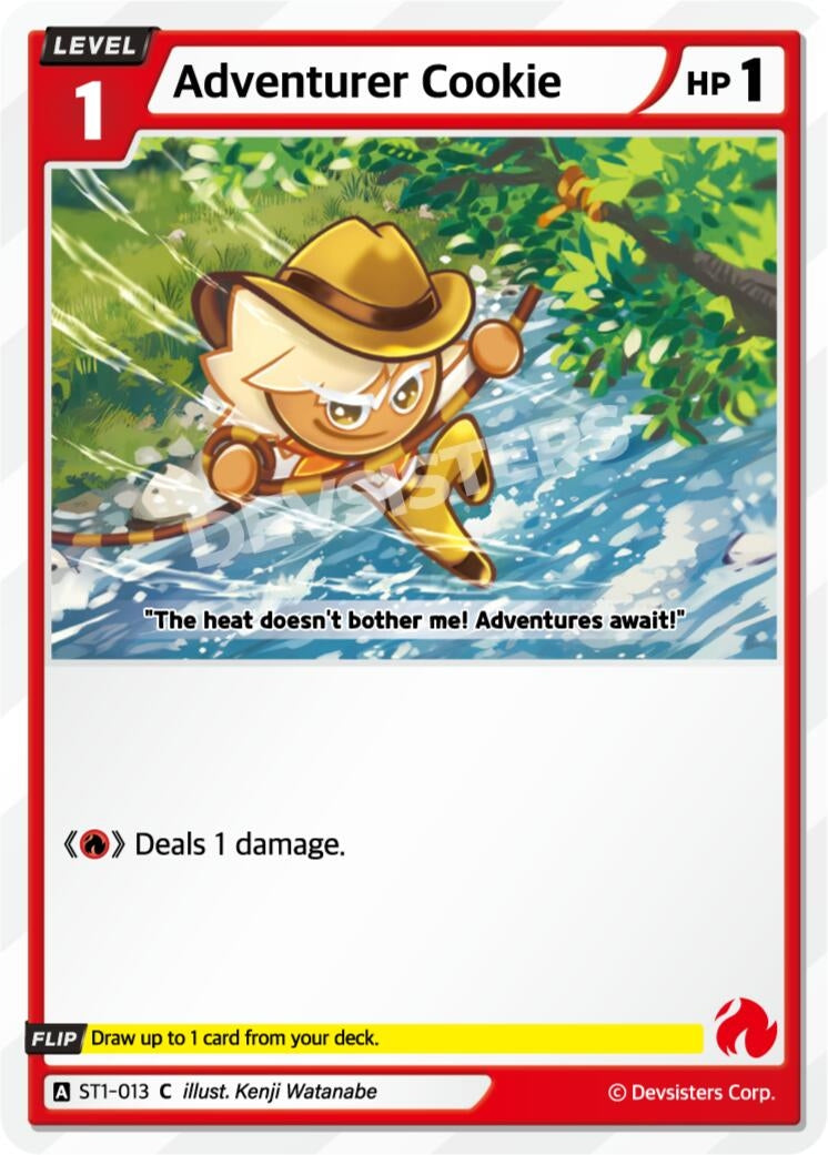 Image for Adventurer Cookie (ST1-013) [Starter Deck Assortment 1] - CookieRun: Braverse TCG