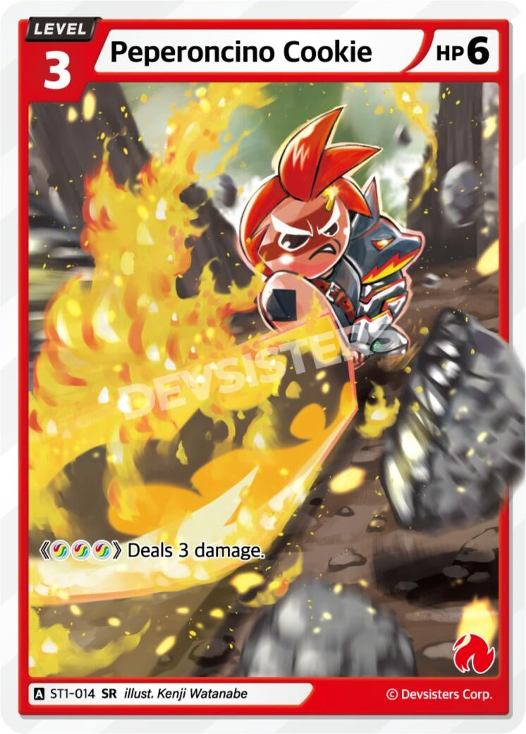 Image for Peperoncino Cookie (ST1-014) [Starter Deck Assortment 1] - CookieRun: Braverse TCG