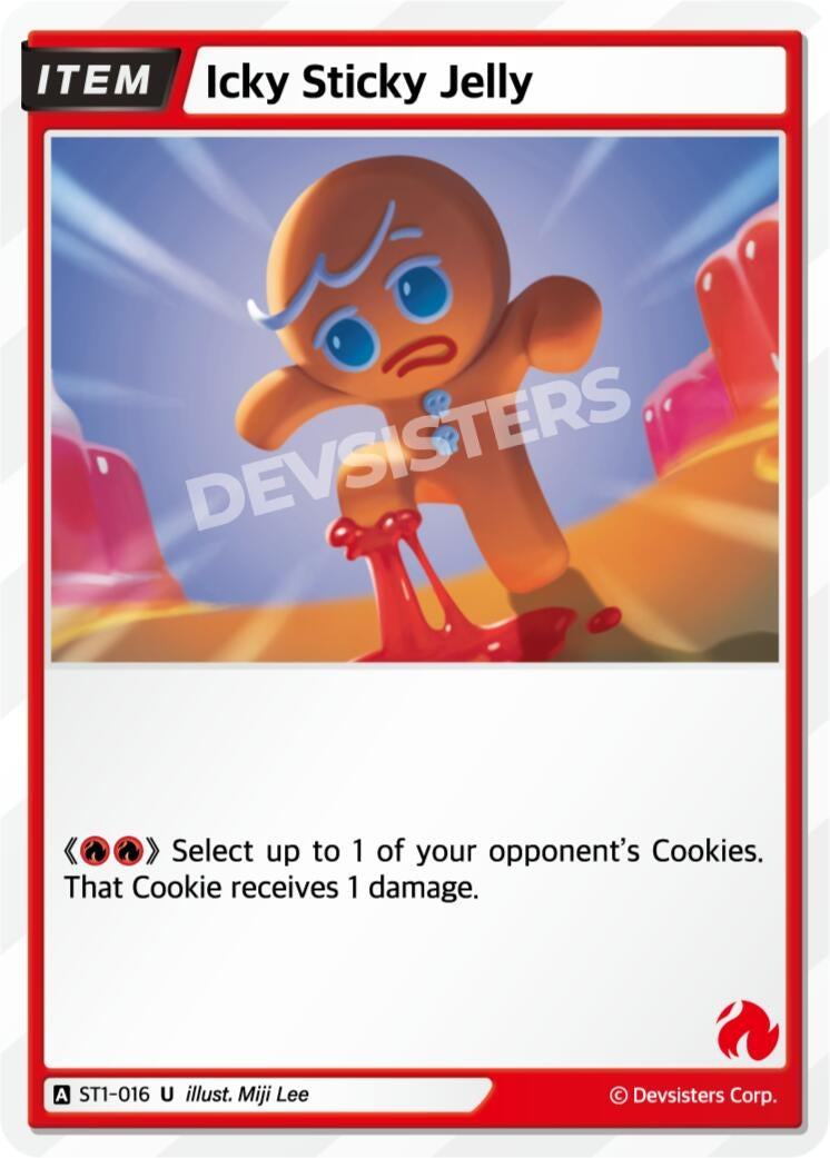 Image for Icky Sticky Jelly (ST1-016) [Starter Deck Assortment 1] - CookieRun: Braverse TCG