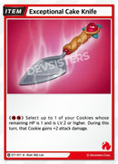 Image for Exceptional Cake Knife (ST1-017) [Starter Deck Assortment 1] - CookieRun: Braverse TCG