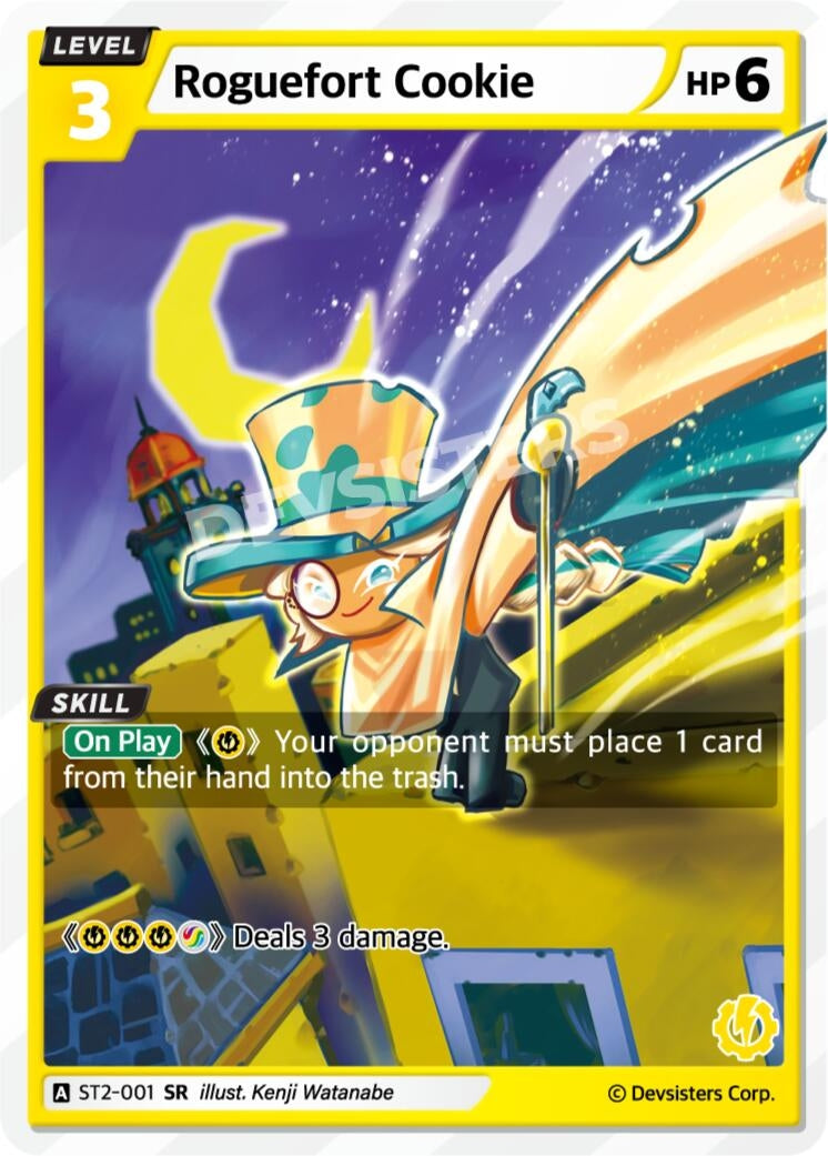 Image for Roguefort Cookie (ST2-001) [Starter Deck Assortment 1] - CookieRun: Braverse TCG