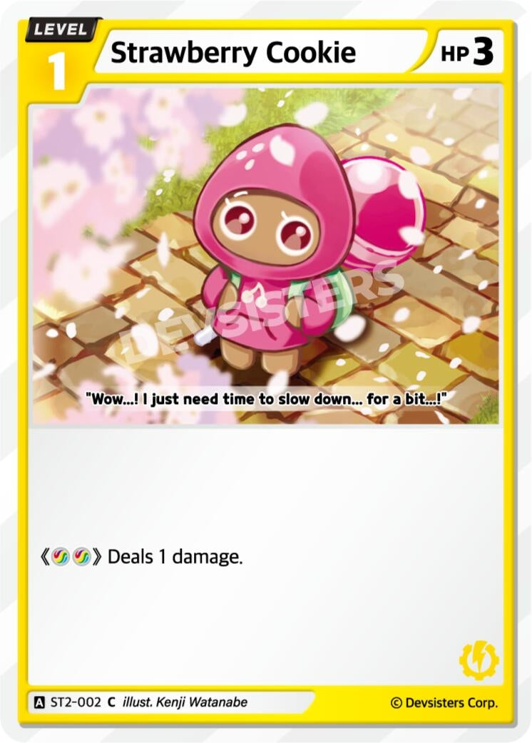 Image for Strawberry Cookie (ST2-002) [Starter Deck Assortment 1] - CookieRun: Braverse TCG