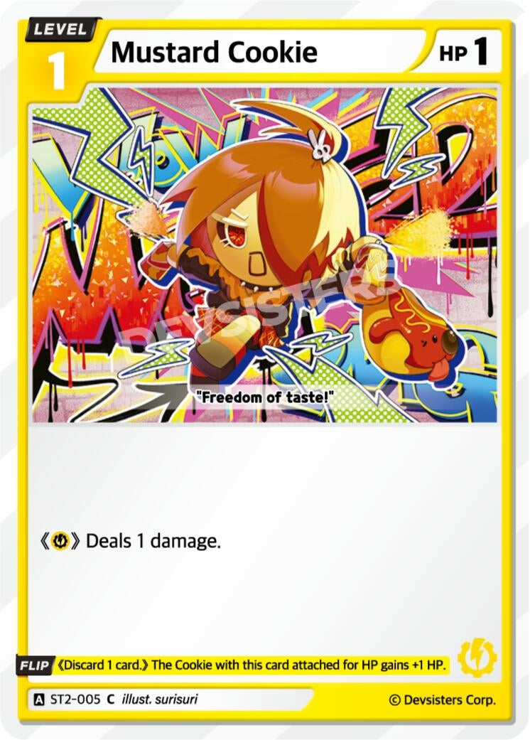 Image for Mustard Cookie (ST2-005) [Starter Deck Assortment 1] - CookieRun: Braverse TCG