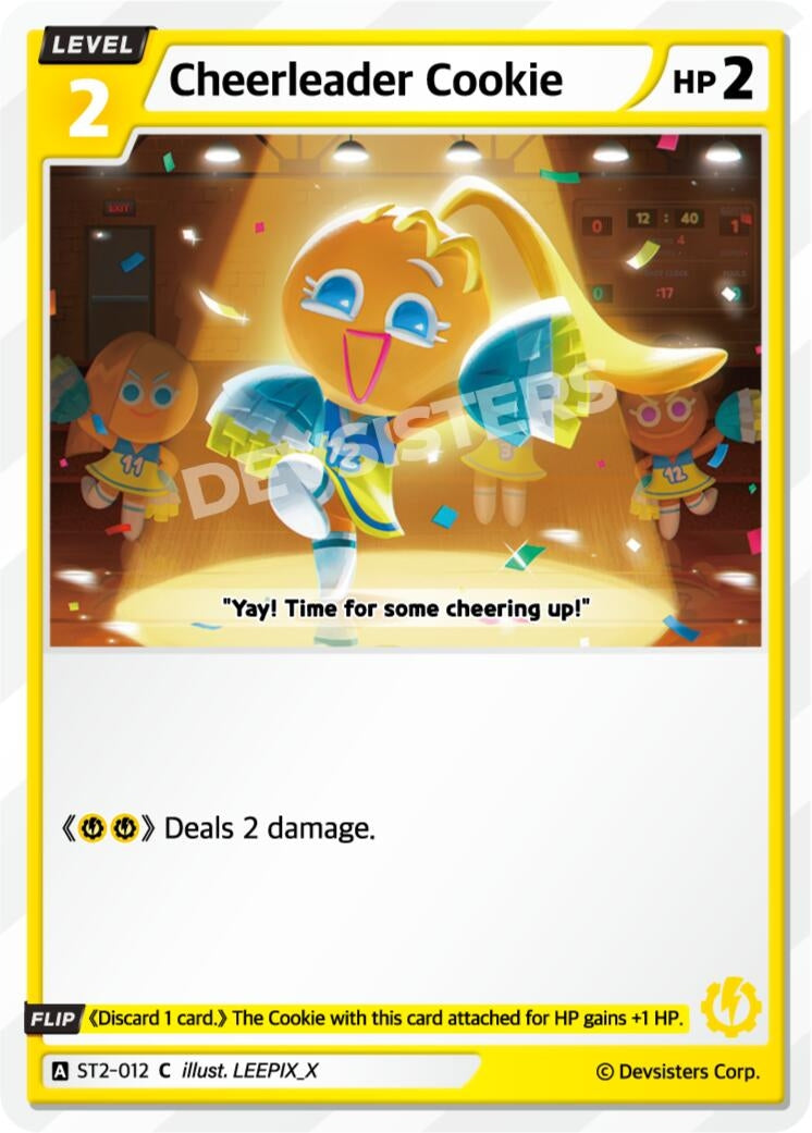 Image for Cheerleader Cookie (ST2-012) [Starter Deck Assortment 1] - CookieRun: Braverse TCG