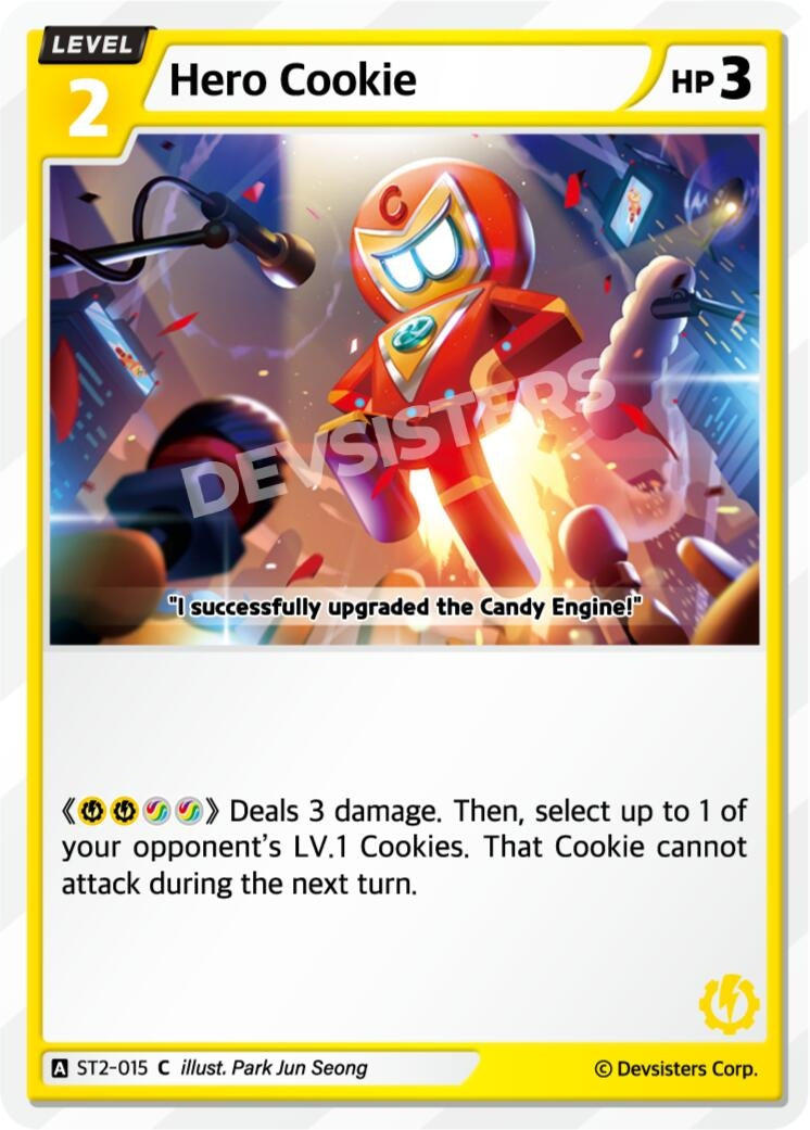 Image for Hero Cookie (ST2-015) [Starter Deck Assortment 1] - CookieRun: Braverse TCG