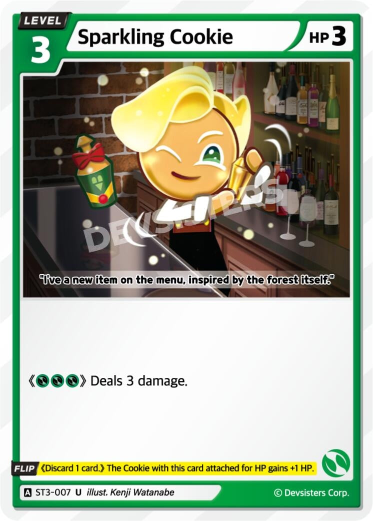 Image for Sparkling Cookie (ST3-007) [Starter Deck Assortment 1] - CookieRun: Braverse TCG