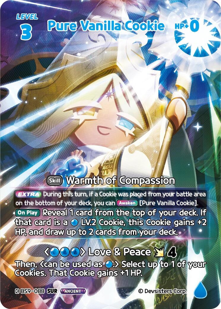 Image for Pure Vanilla Cookie (088) (SUR) (BS9-088) [A Game of Truth and Deceit] - CookieRun: Braverse TCG