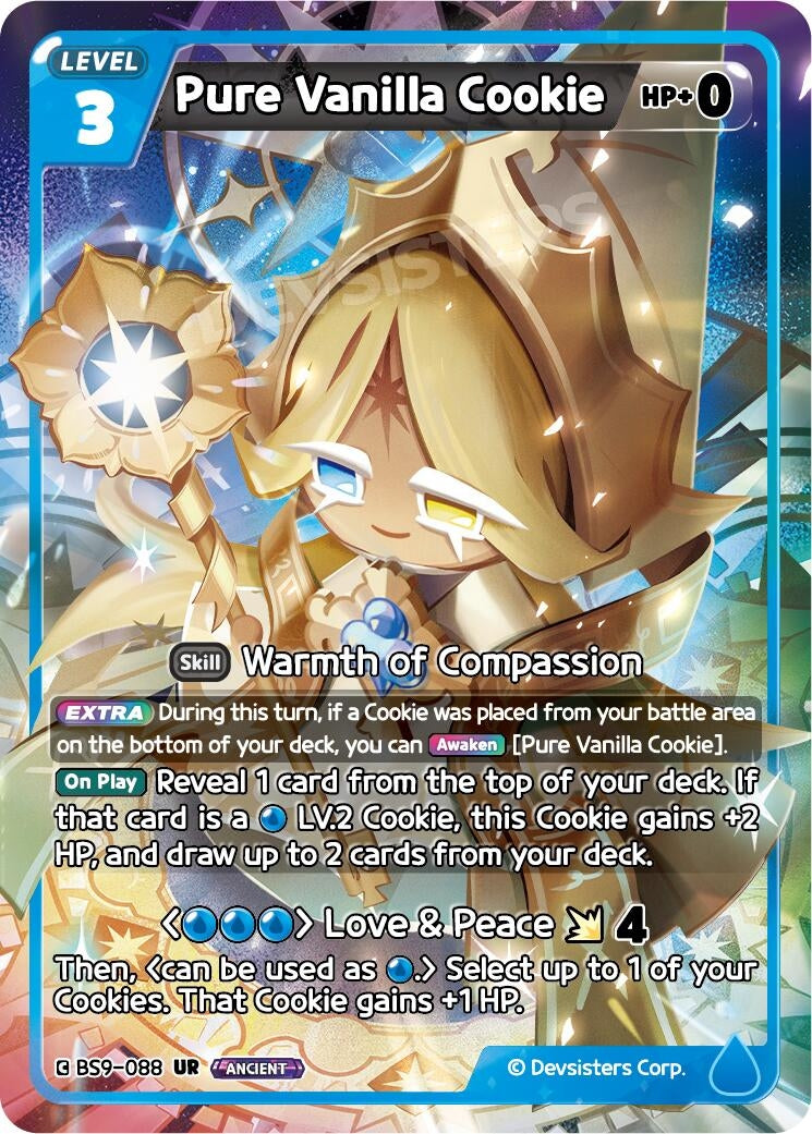 Image for Pure Vanilla Cookie (088) (BS9-088) [A Game of Truth and Deceit] - CookieRun: Braverse TCG