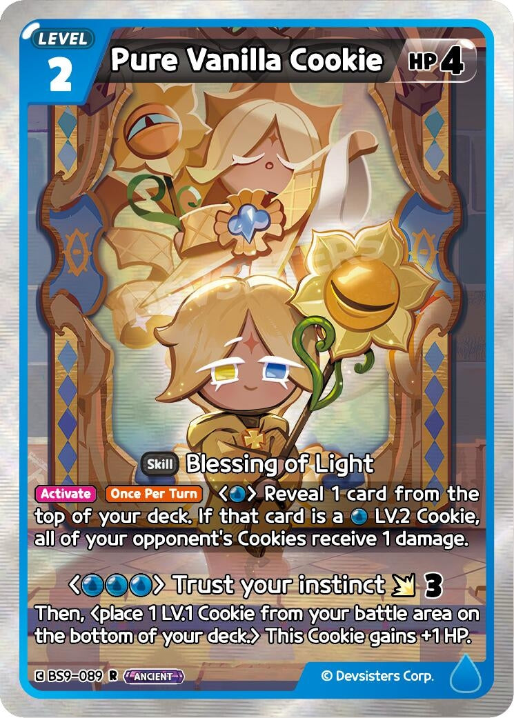 Image for Pure Vanilla Cookie (089) (BS9-089) [A Game of Truth and Deceit] - CookieRun: Braverse TCG