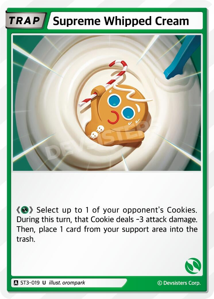 Image for Supreme Whipped Cream (ST3-019) [Starter Deck Assortment 1] - CookieRun: Braverse TCG