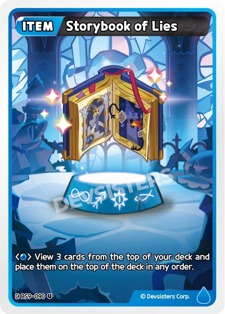 Image for Storybook of Lies (BS9-090) [A Game of Truth and Deceit] - CookieRun: Braverse TCG