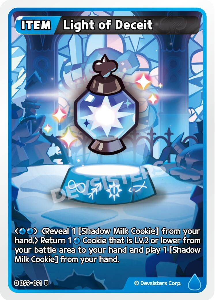 Image for Light of Deceit (BS9-091) [A Game of Truth and Deceit] - CookieRun: Braverse TCG