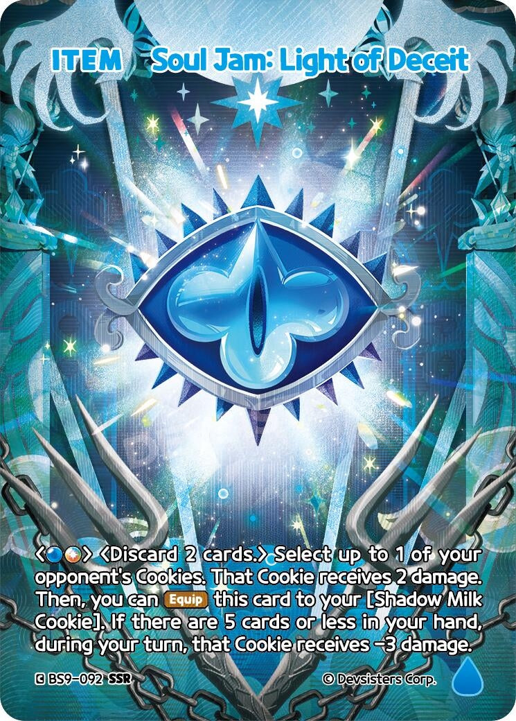 Image for Soul Jam: Light of Deceit (SSR) (BS9-092) [A Game of Truth and Deceit] - CookieRun: Braverse TCG