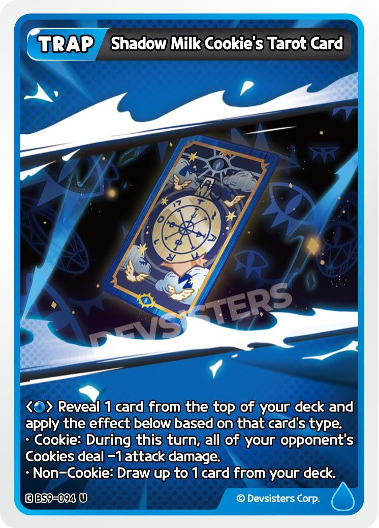 Image for Shadow Milk Cookie's Tarot Card (BS9-094) [A Game of Truth and Deceit] - CookieRun: Braverse TCG