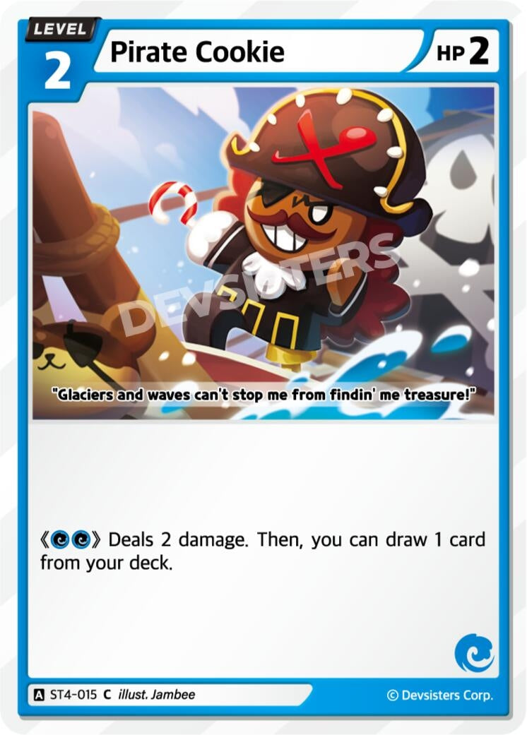 Image for Pirate Cookie (ST4-015) [Starter Deck Assortment 1] - CookieRun: Braverse TCG