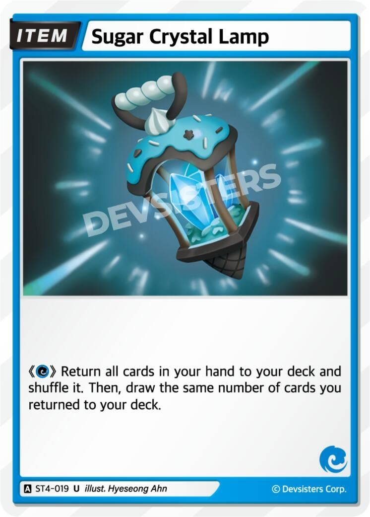 Image for Sugar Crystal Lamp (ST4-019) [Starter Deck Assortment 1] - CookieRun: Braverse TCG