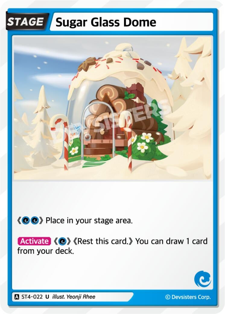 Image for Sugar Glass Dome (ST4-022) [Starter Deck Assortment 1] - CookieRun: Braverse TCG