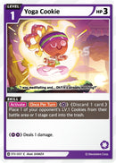 Image for Yoga Cookie (ST5-007) [Starter Deck Assortment 1] - CookieRun: Braverse TCG