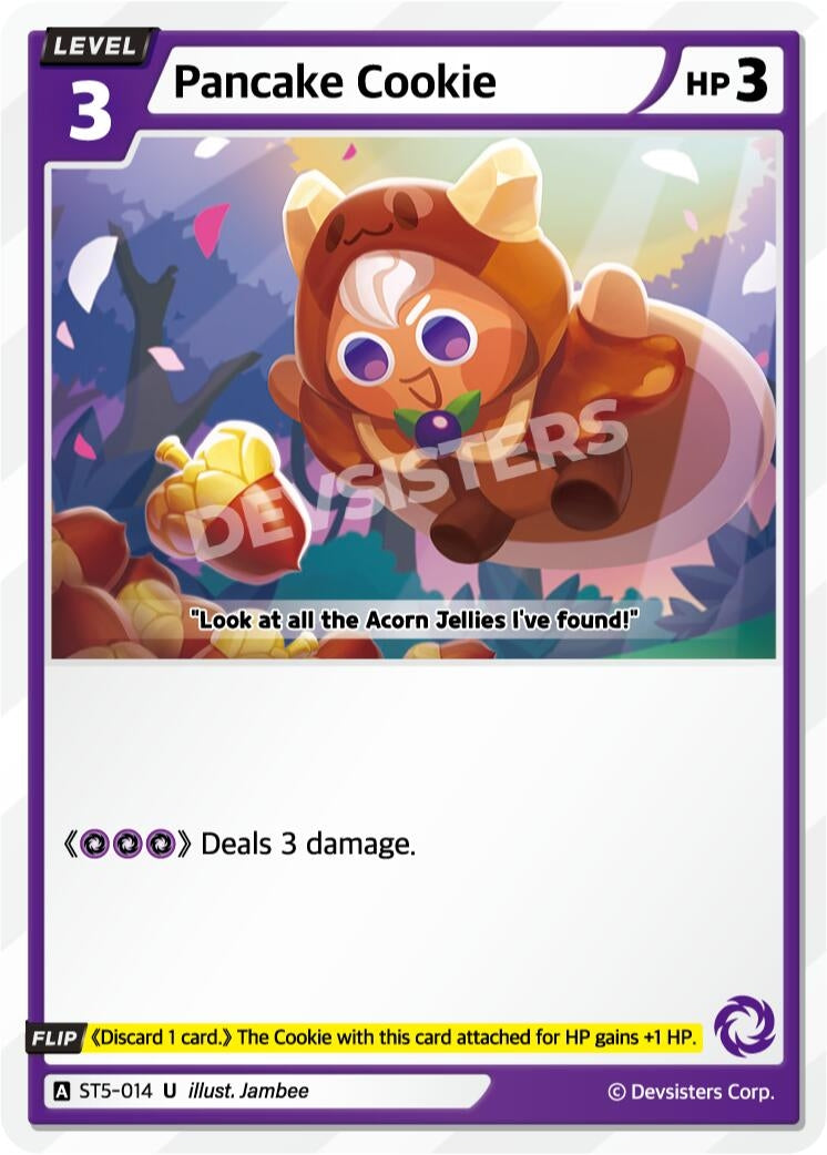 Image for Pancake Cookie (ST5-014) [Starter Deck Assortment 1] - CookieRun: Braverse TCG