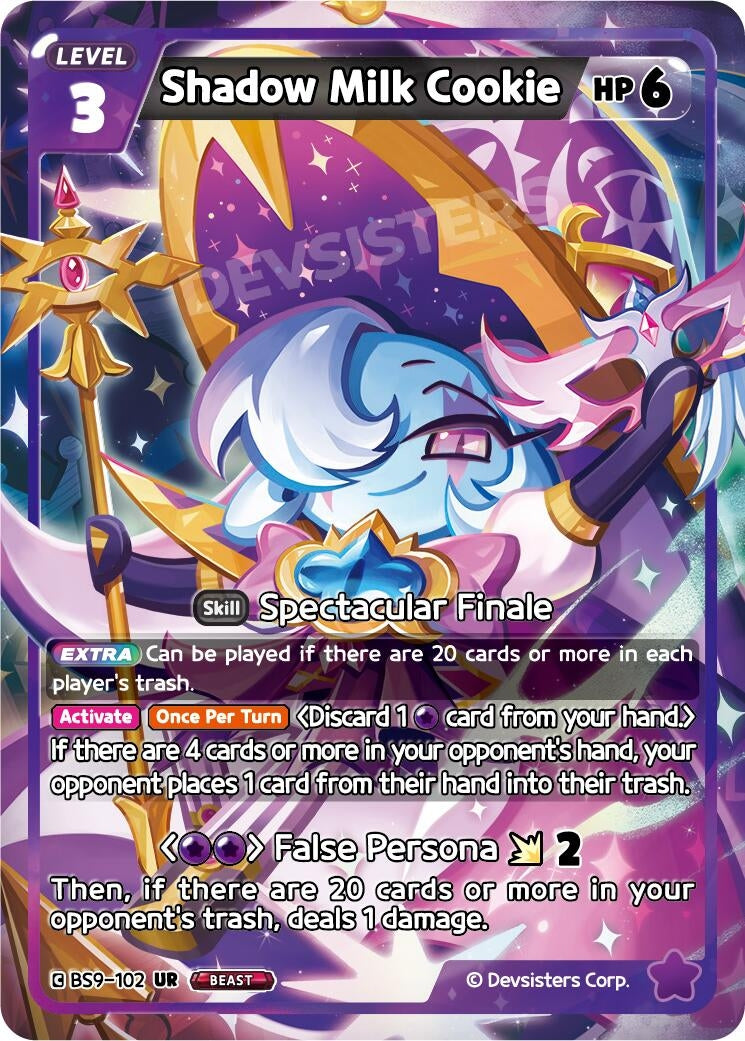 Image for Shadow Milk Cookie (102) (BS9-102) [A Game of Truth and Deceit] - CookieRun: Braverse TCG