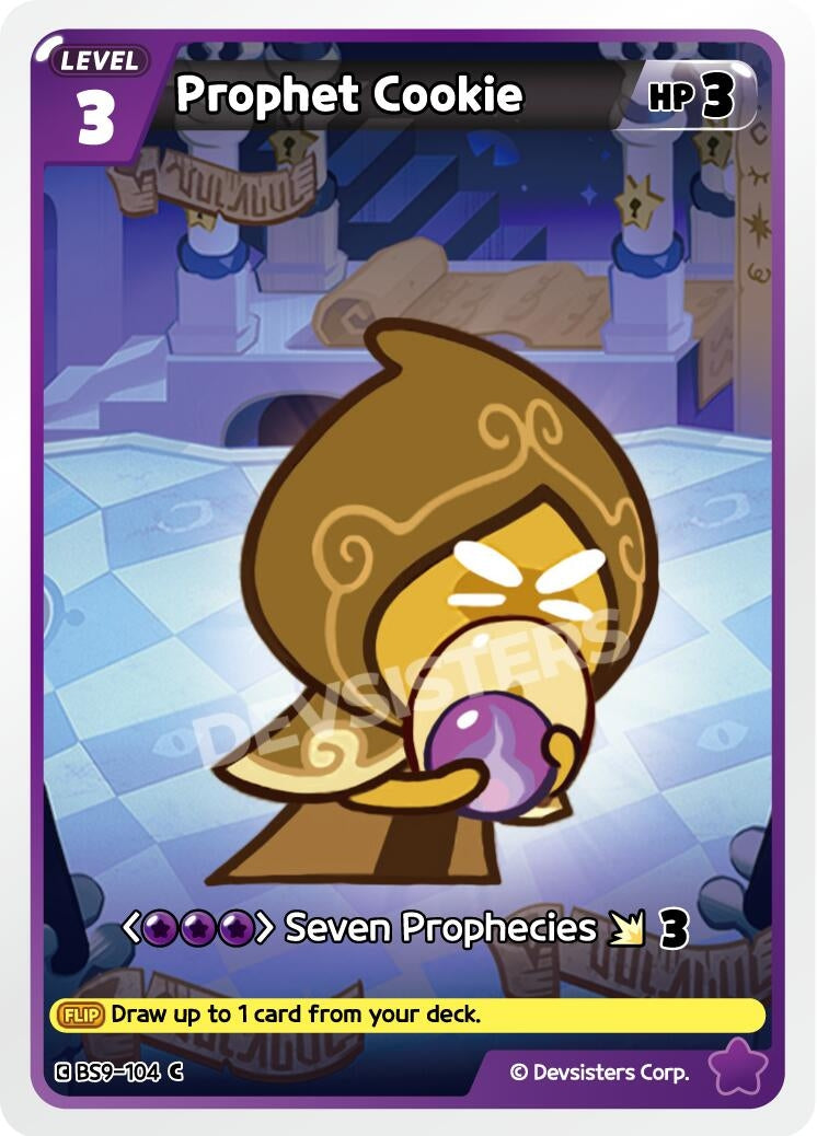 Image for Prophet Cookie (Ver. 1) (BS9-104) [A Game of Truth and Deceit] - CookieRun: Braverse TCG