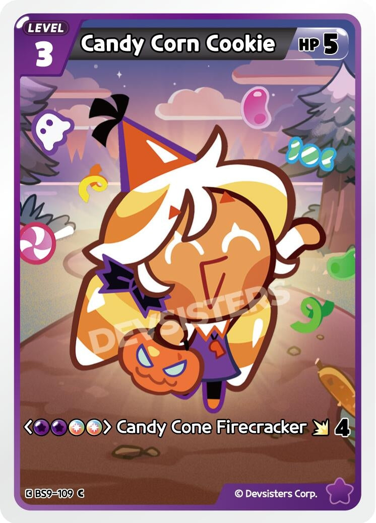 Image for Candy Corn Cookie (BS9-109) [A Game of Truth and Deceit] - CookieRun: Braverse TCG