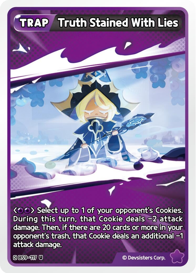 Image for Truth Stained With Lies (BS9-117) [A Game of Truth and Deceit] - CookieRun: Braverse TCG