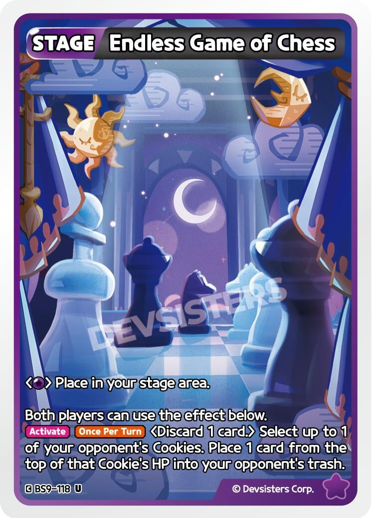Image for Endless Game of Chess (BS9-118) [A Game of Truth and Deceit] - CookieRun: Braverse TCG