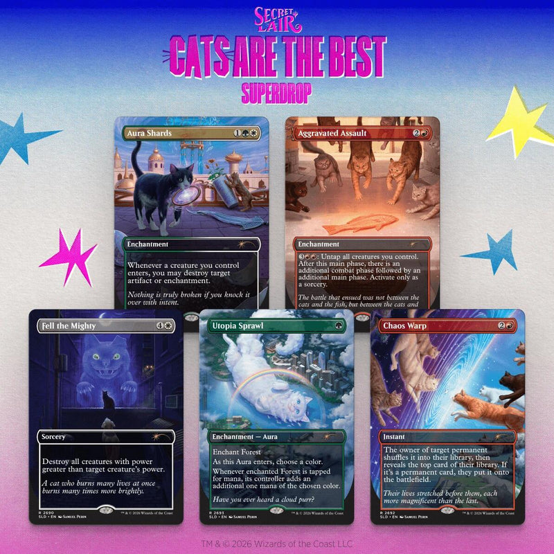 Secret Lair: Drop Series - Cats of Chaos