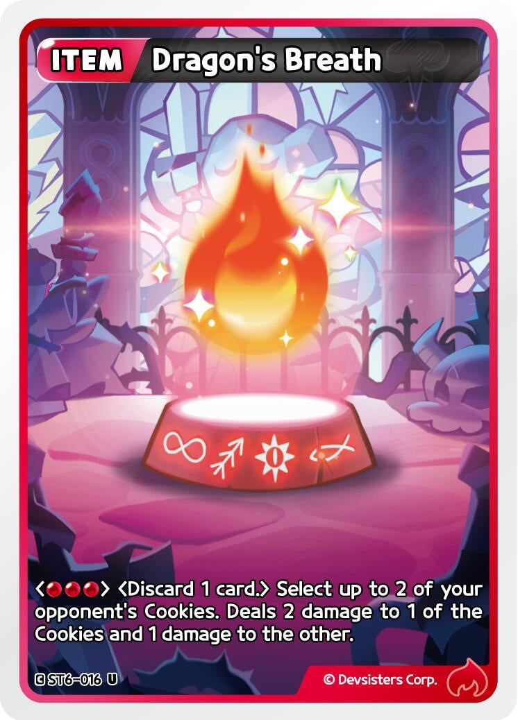 Image for Dragon's Breath (ST6-016) [Starter Deck Assortment 2: Legendary Cookie] - CookieRun: Braverse TCG