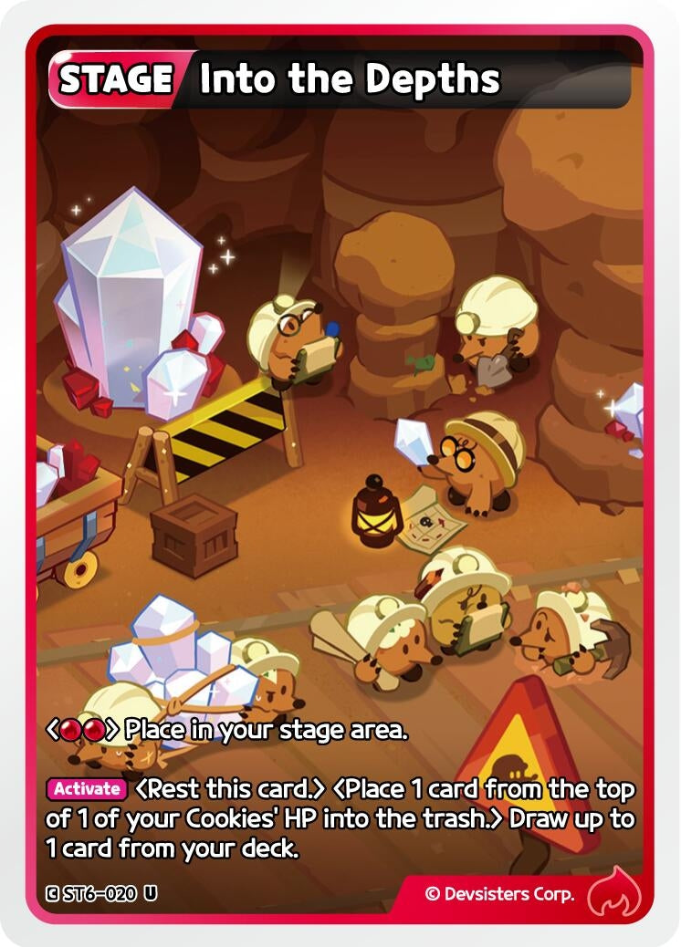 Image for Into the Depths (ST6-020) [Starter Deck Assortment 2: Legendary Cookie] - CookieRun: Braverse TCG