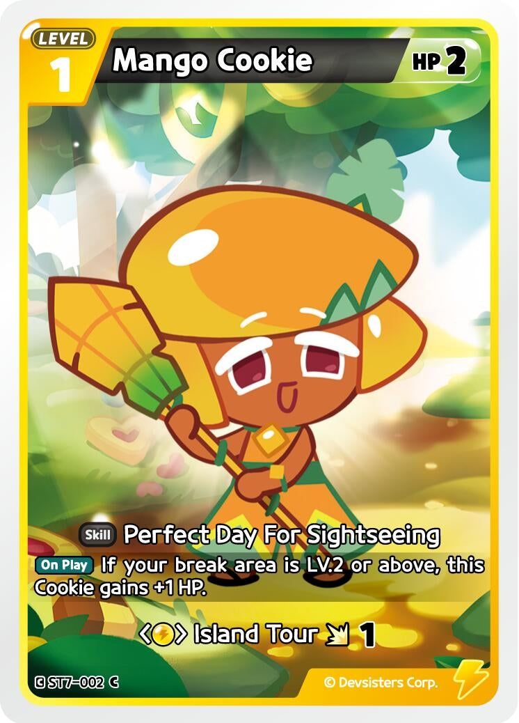 Image for Mango Cookie (ST7-002) [Starter Deck Assortment 2: Legendary Cookie] - CookieRun: Braverse TCG