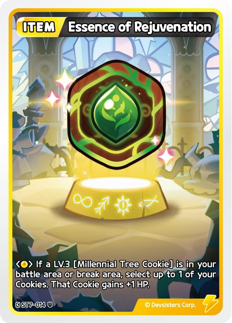 Image for Essence of Rejuvenation (ST7-014) [Starter Deck Assortment 2: Legendary Cookie] - CookieRun: Braverse TCG