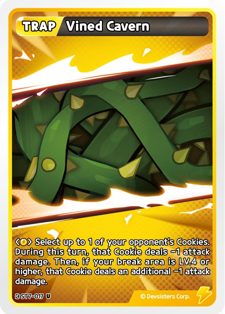 Image for Vined Cavern (ST7-017) [Starter Deck Assortment 2: Legendary Cookie] - CookieRun: Braverse TCG