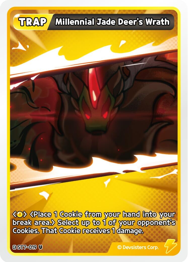 Image for Millennial Jade Deer's Wrath (ST7-019) [Starter Deck Assortment 2: Legendary Cookie] - CookieRun: Braverse TCG