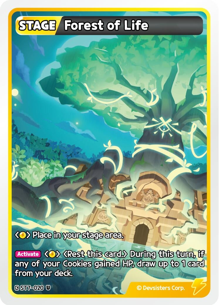 Image for Forest of Life (ST7-020) [Starter Deck Assortment 2: Legendary Cookie] - CookieRun: Braverse TCG