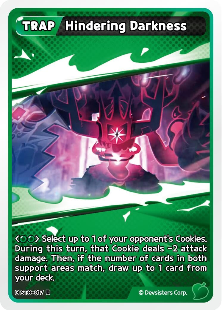 Image for Hindering Darkness (ST8-017) [Starter Deck Assortment 2: Legendary Cookie] - CookieRun: Braverse TCG