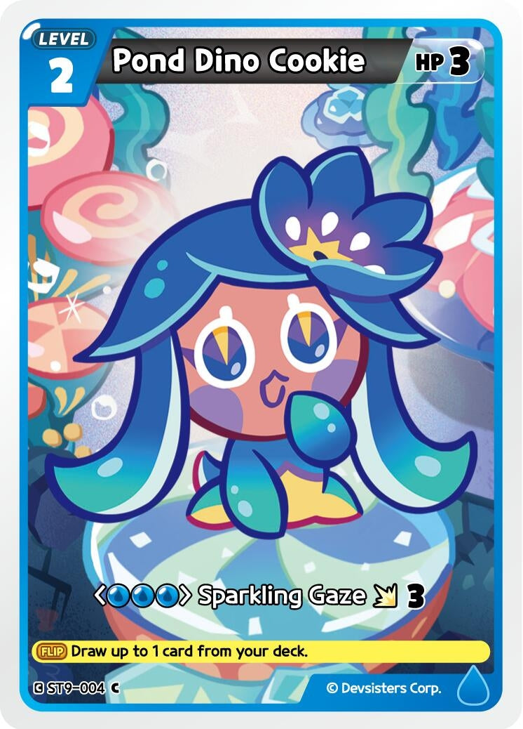 Image for Pond Dino Cookie (ST9-004) [Starter Deck Assortment 2: Legendary Cookie] - CookieRun: Braverse TCG