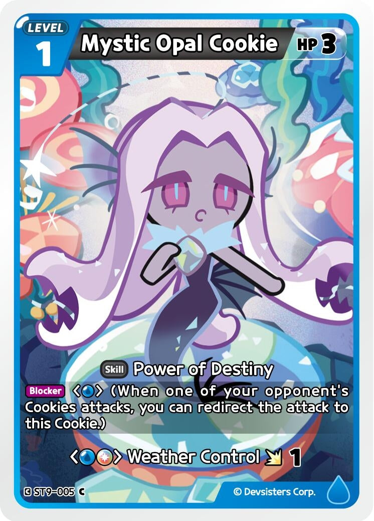 Image for Mystic Opal Cookie (ST9-005) [Starter Deck Assortment 2: Legendary Cookie] - CookieRun: Braverse TCG