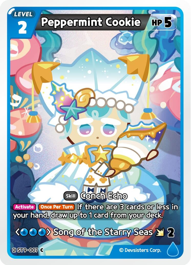 Image for Peppermint Cookie (ST9-007) [Starter Deck Assortment 2: Legendary Cookie] - CookieRun: Braverse TCG