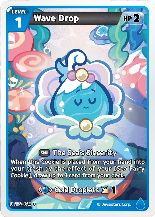Image for Wave Drop (ST9-009) [Starter Deck Assortment 2: Legendary Cookie] - CookieRun: Braverse TCG